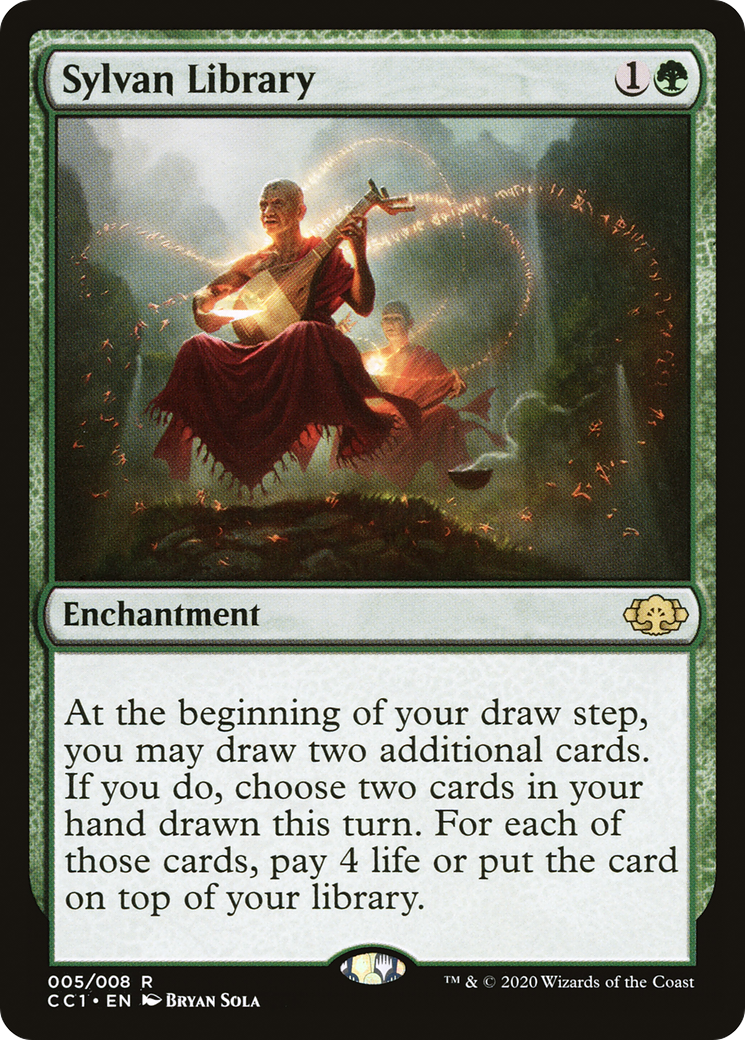 Sylvan Library [Commander Collection Green]