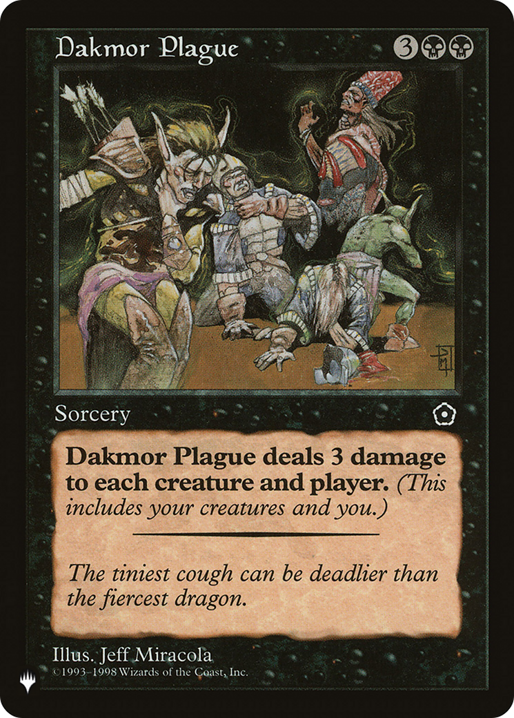 Dakmor Plague [The List] | PLUS EV GAMES 