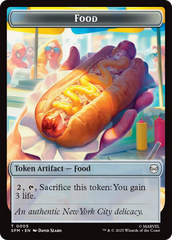 Spider // Food Double-Sided Token [Marvel's Spider-Man Tokens] | PLUS EV GAMES 