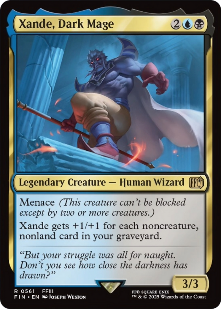 Xande, Dark Mage [FINAL FANTASY] | PLUS EV GAMES 