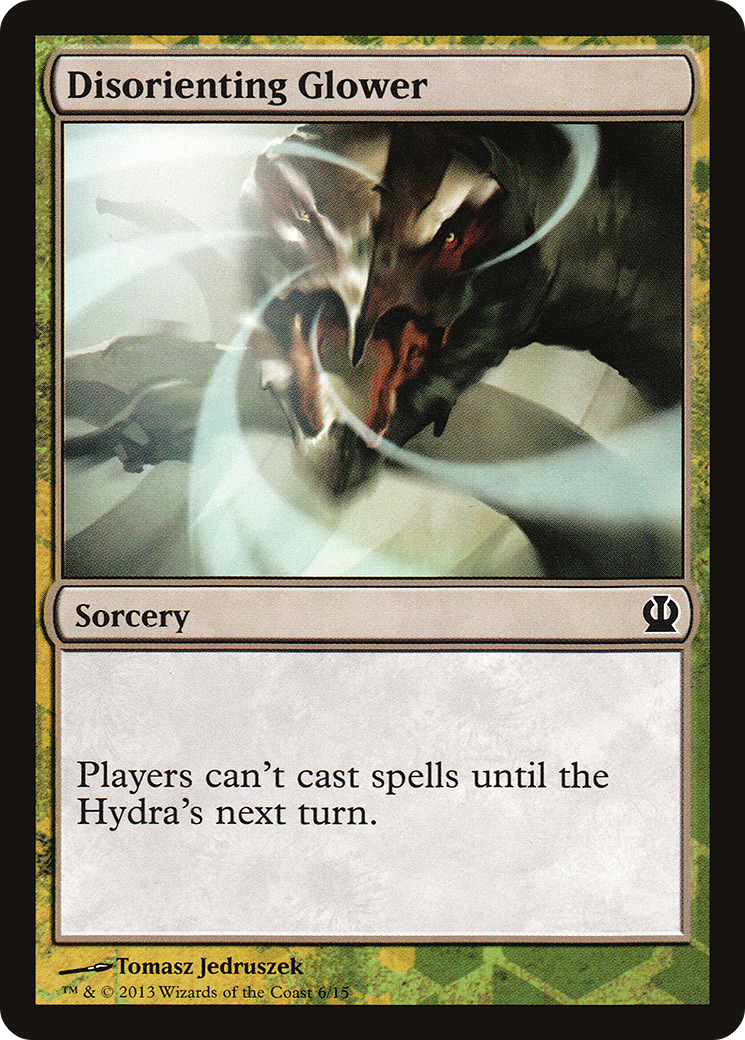 Disorienting Glower [Theros Hero's Path]