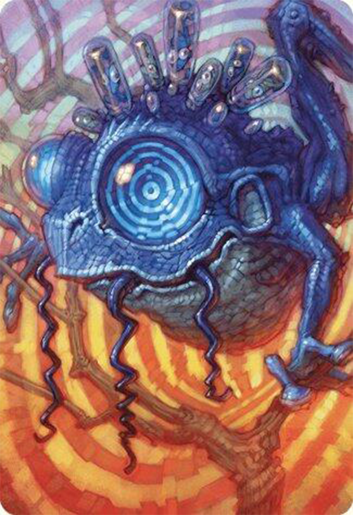 Psychic Frog Art Card [Modern Horizons 3 Art Series] | PLUS EV GAMES 