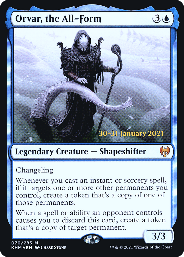 Orvar, the All-Form  [Kaldheim Prerelease Promos]