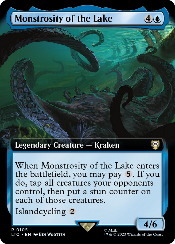 Monstrosity of the Lake (Extended Art) [The Lord of the Rings: Tales of Middle-Earth Commander] | PLUS EV GAMES 