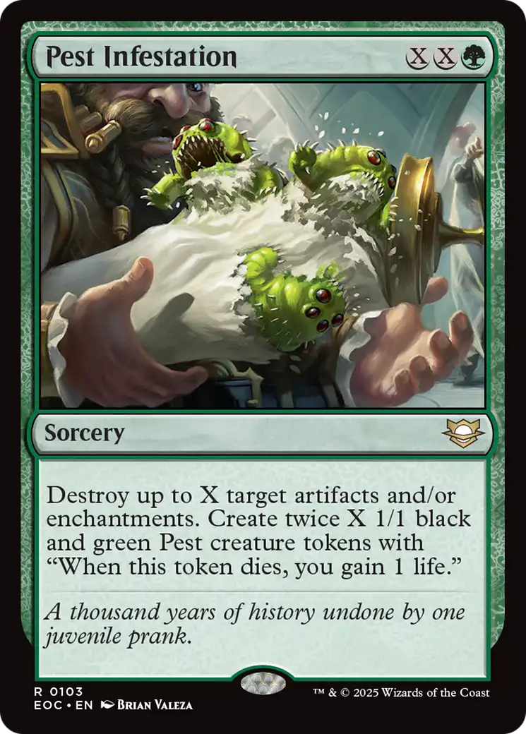Pest Infestation [Edge of Eternities Commander] | PLUS EV GAMES 