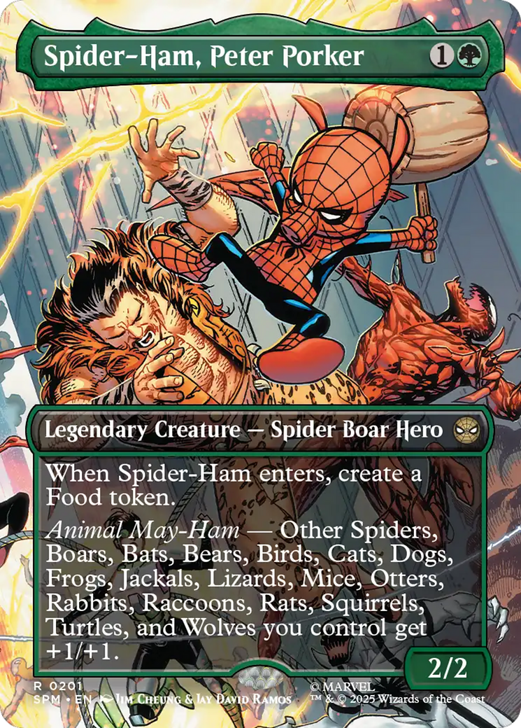Spider-Ham, Peter Porker (Borderless) [Marvel's Spider-Man] | PLUS EV GAMES 