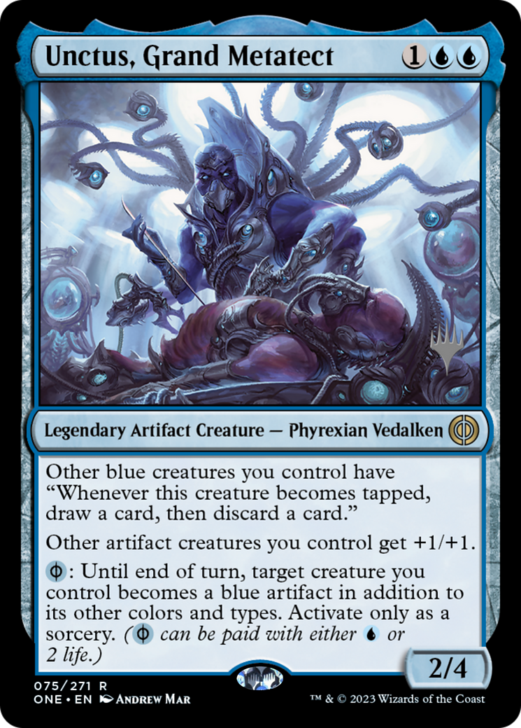 Unctus, Grand Metatect (Promo Pack) [Phyrexia: All Will Be One Promos] | PLUS EV GAMES 