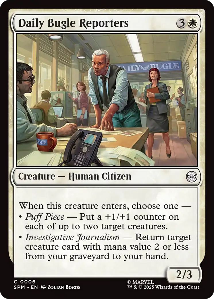 Daily Bugle Reporters [Marvel's Spider-Man] | PLUS EV GAMES 