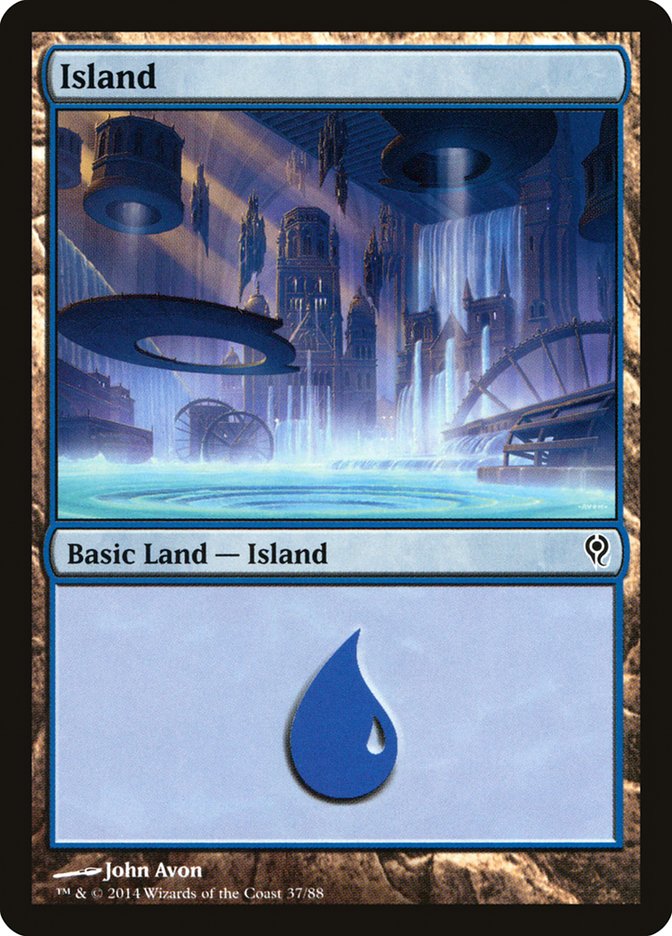 Island (37) [Duel Decks: Jace vs. Vraska] | PLUS EV GAMES 