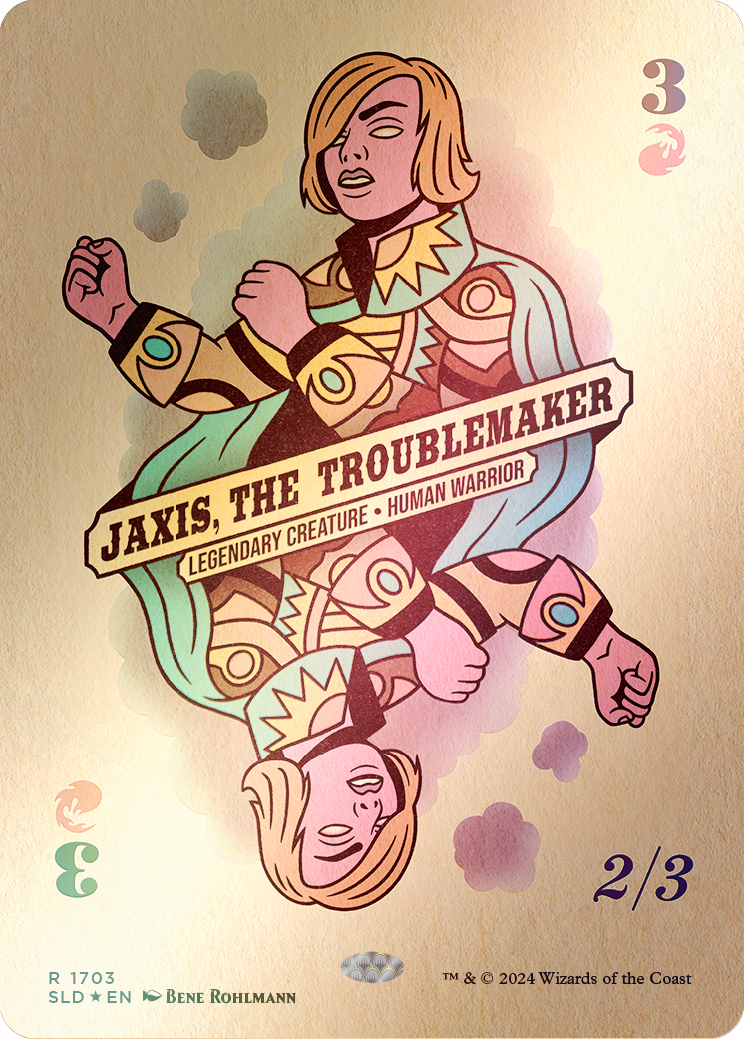 Jaxis, the Troublemaker (Rainbow Foil) [Secret Lair Drop Series] | PLUS EV GAMES 