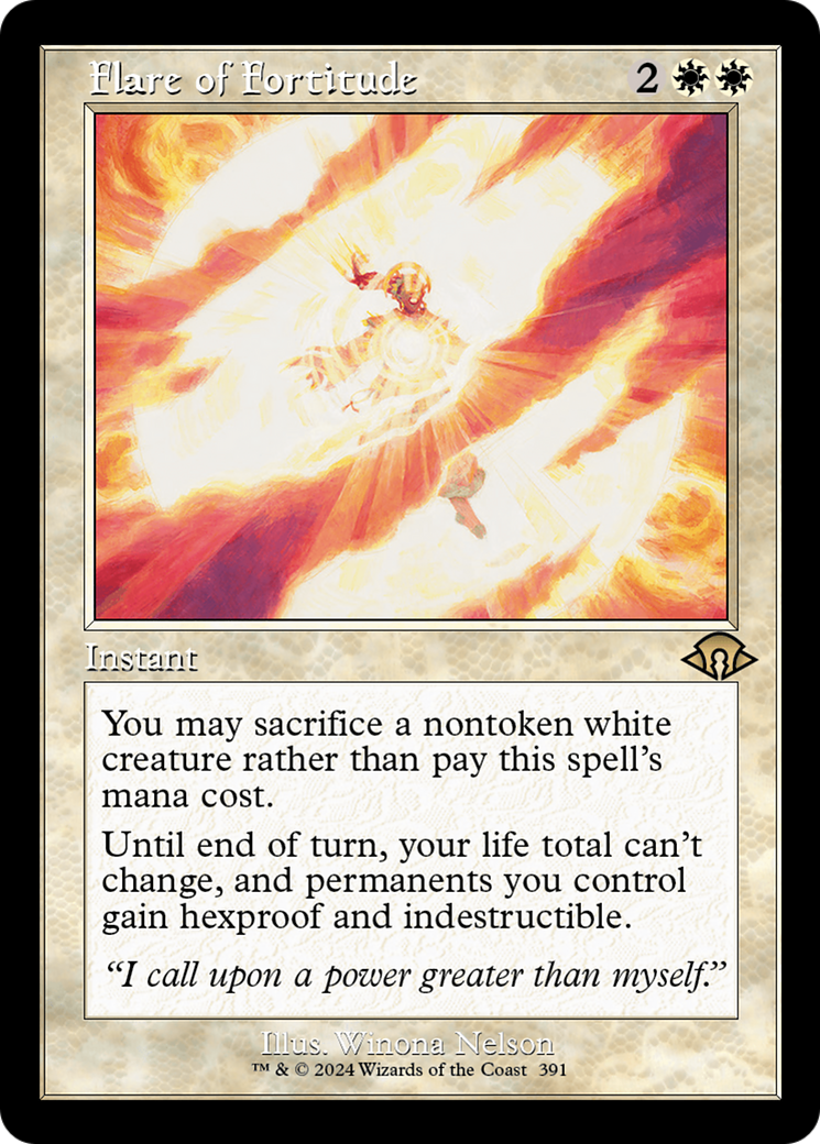 Flare of Fortitude (Retro) [Modern Horizons 3] | PLUS EV GAMES 