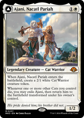 Ajani, Nacatl Pariah // Ajani, Nacatl Avenger [Modern Horizons 3] | PLUS EV GAMES 