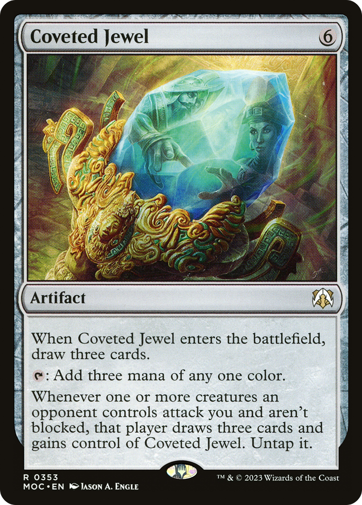 Coveted Jewel (Ripple Foil) [Modern Horizons 3 Commander] | PLUS EV GAMES 