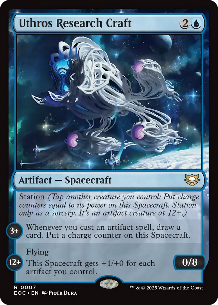Uthros Research Craft [Edge of Eternities Commander] | PLUS EV GAMES 