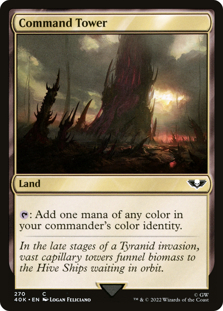 Command Tower (270) [Universes Beyond: Warhammer 40,000]