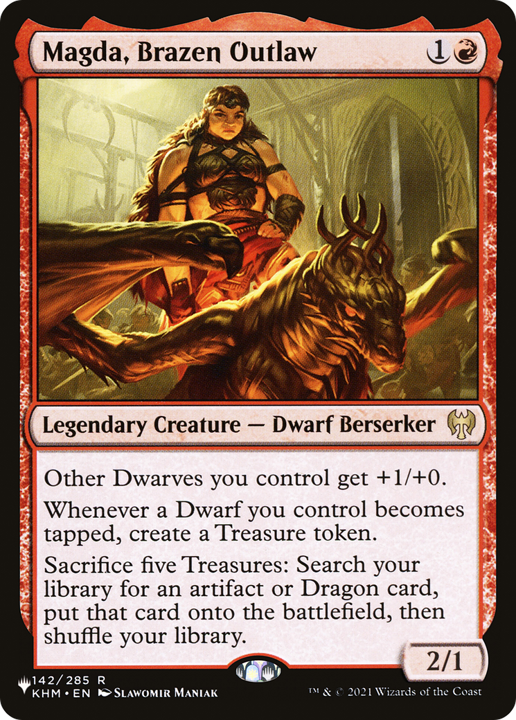 Magda, Brazen Outlaw (KHM) [The List] | PLUS EV GAMES 
