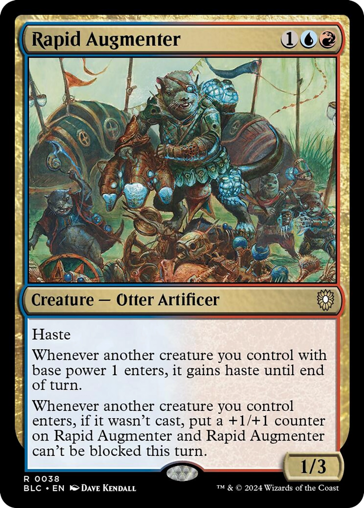 Rapid Augmenter [Bloomburrow Commander] | PLUS EV GAMES 