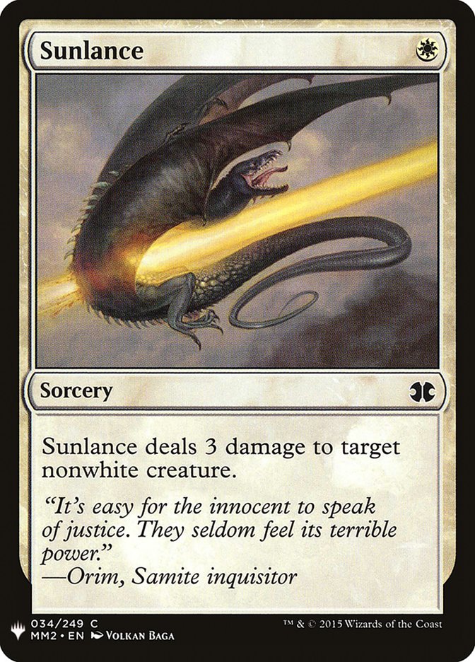 Sunlance [Mystery Booster] | PLUS EV GAMES 