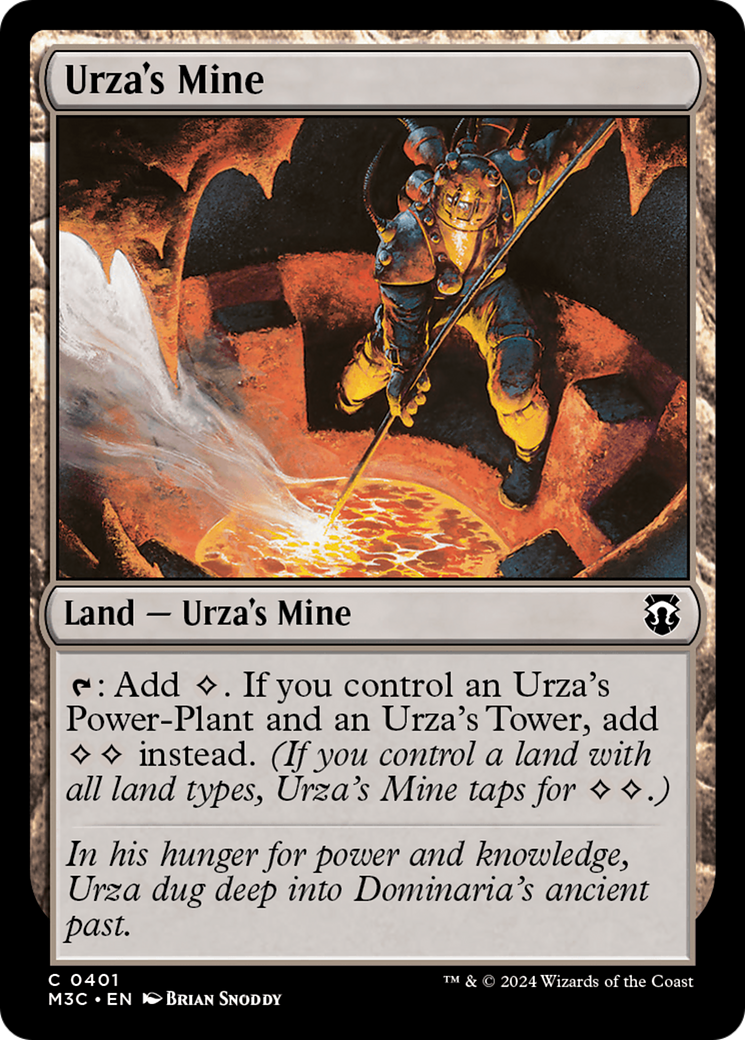 Urza's Mine (Ripple Foil) [Modern Horizons 3 Commander] | PLUS EV GAMES 