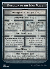 Dungeon of the Mad Mage // Lost Mine of Phandelver Double-Sided Token [Dungeons & Dragons: Adventures in the Forgotten Realms Tokens] | PLUS EV GAMES 