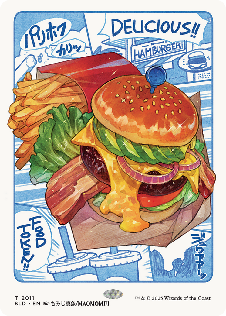 Food Token (2011) (Rainbow Foil) [Secret Lair Drop Series] | PLUS EV GAMES 