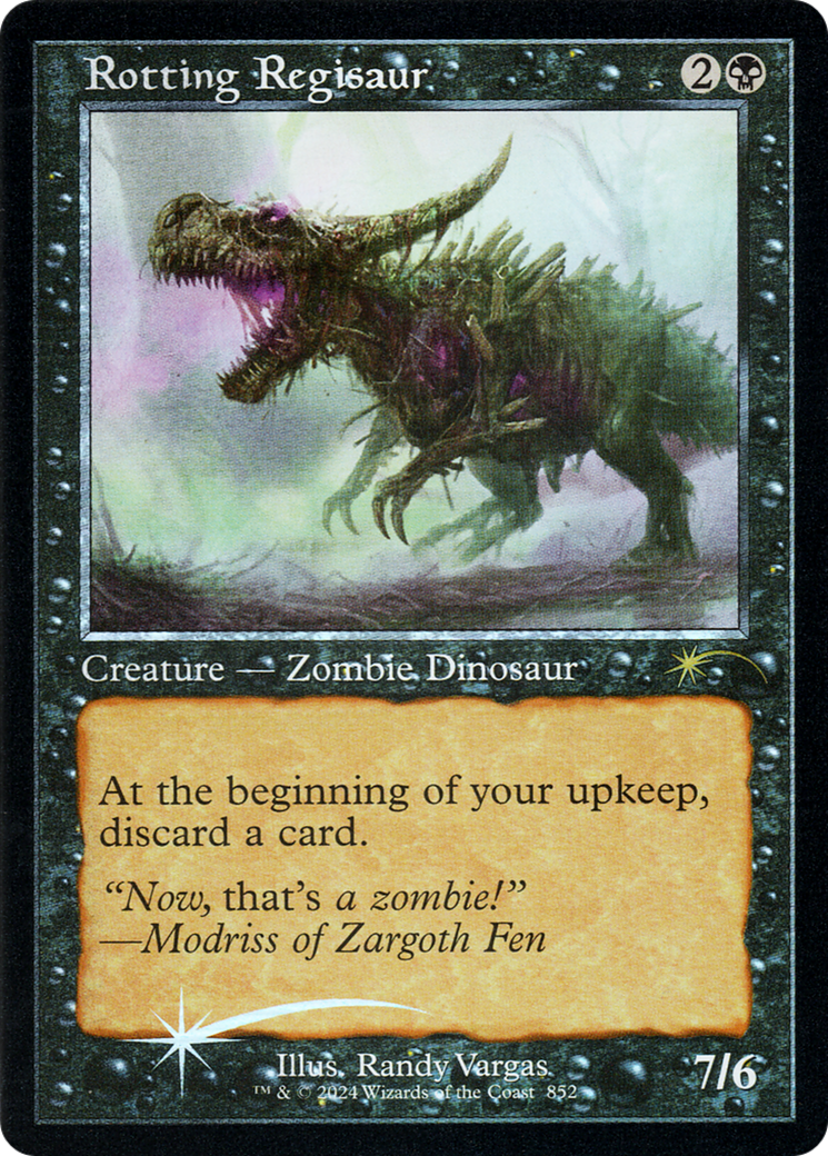 Rotting Regisaur (Retro Frame) [Secret Lair Drop Series] | PLUS EV GAMES 