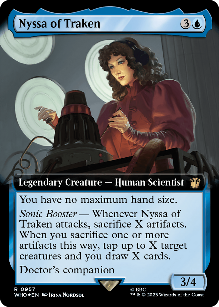 Nyssa of Traken (Extended Art) (Surge Foil) [Doctor Who] | PLUS EV GAMES 