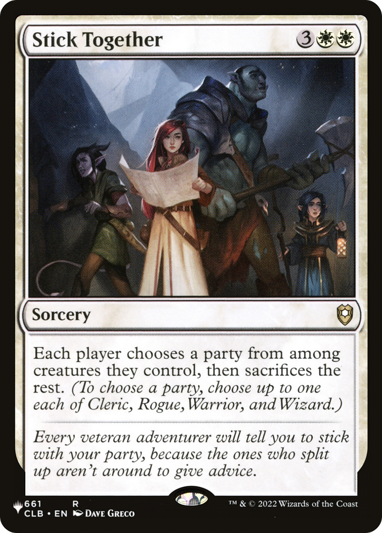 Stick Together (CLB) [The List] | PLUS EV GAMES 