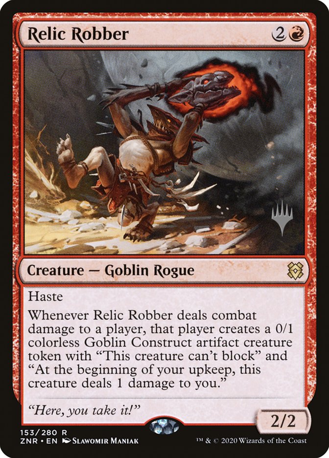Relic Robber (Promo Pack) [Zendikar Rising Promos] | PLUS EV GAMES 