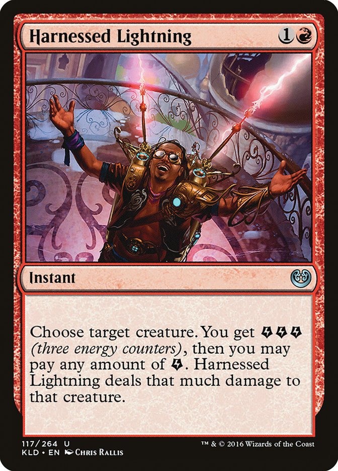 Harnessed Lightning [Kaladesh] | PLUS EV GAMES 