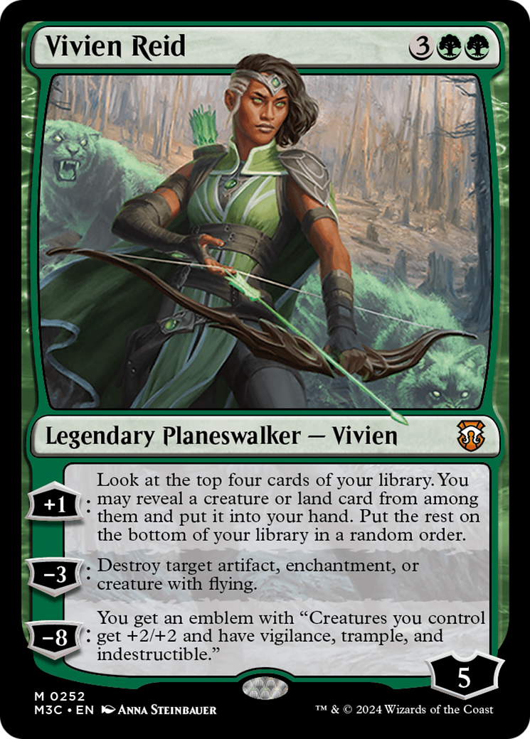 Vivien Reid (Ripple Foil) [Modern Horizons 3 Commander] | PLUS EV GAMES 