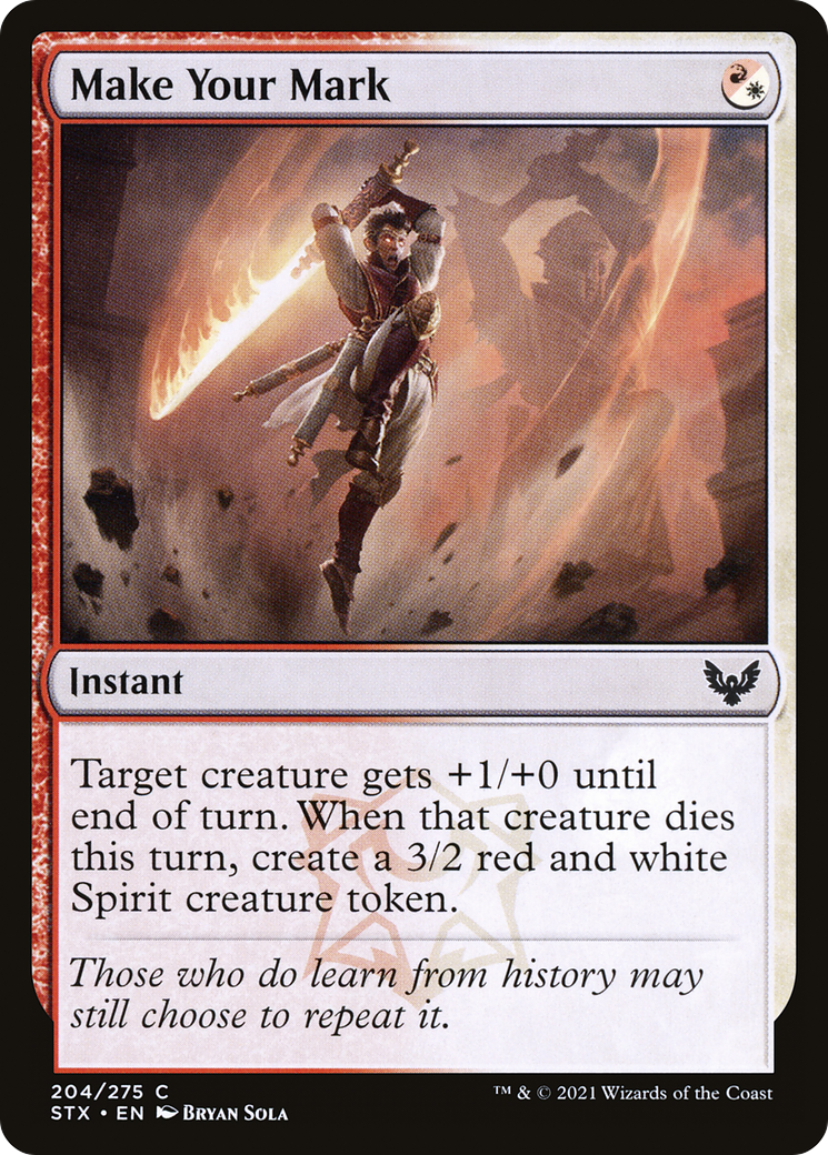 Make Your Mark [Strixhaven: School of Mages]