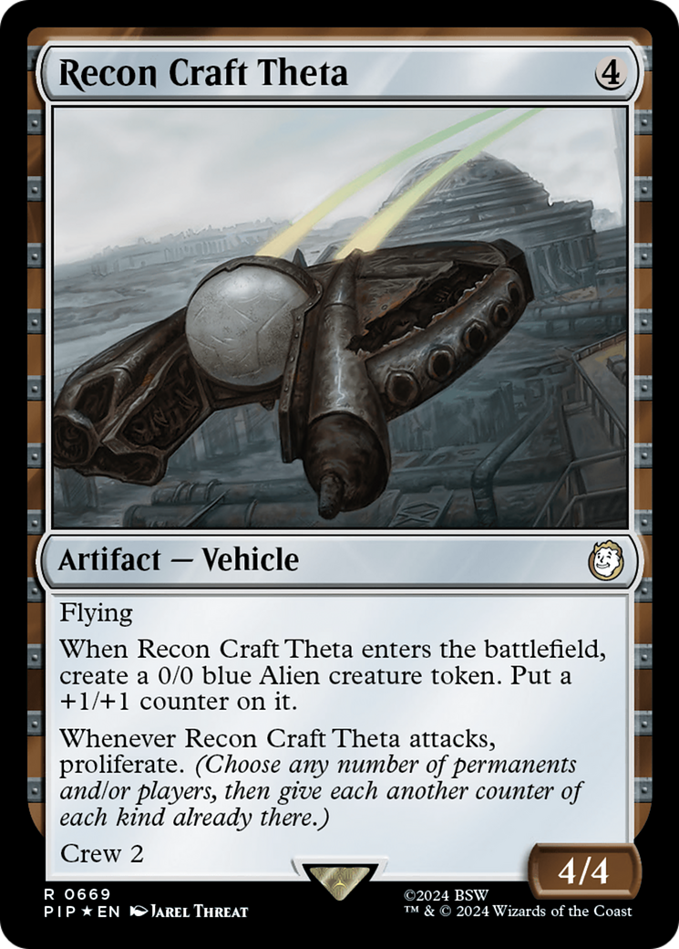 Recon Craft Theta (Surge Foil) [Fallout] | PLUS EV GAMES 