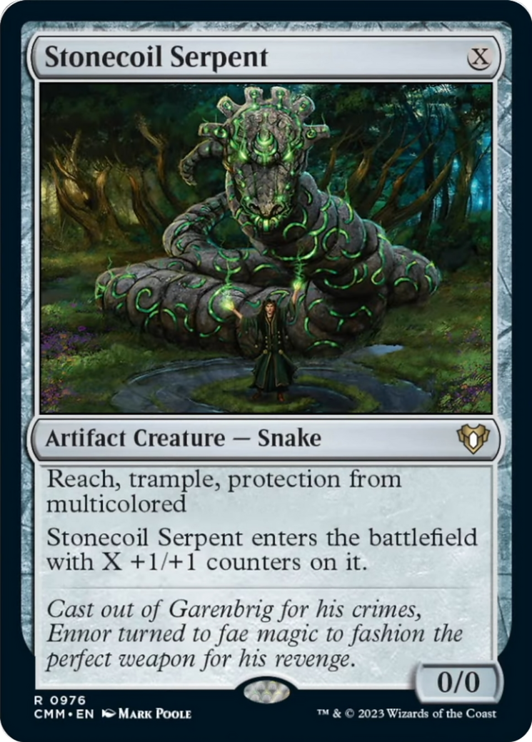 Stonecoil Serpent [Commander Masters] | PLUS EV GAMES 