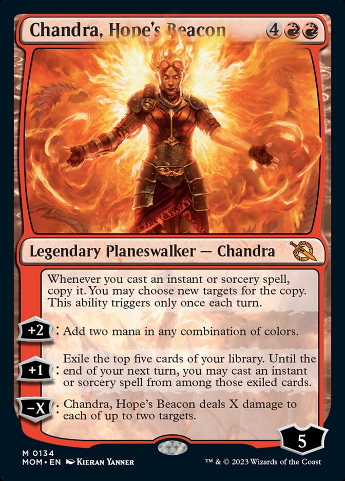 Chandra, Hope's Beacon [March of the Machine] | PLUS EV GAMES 