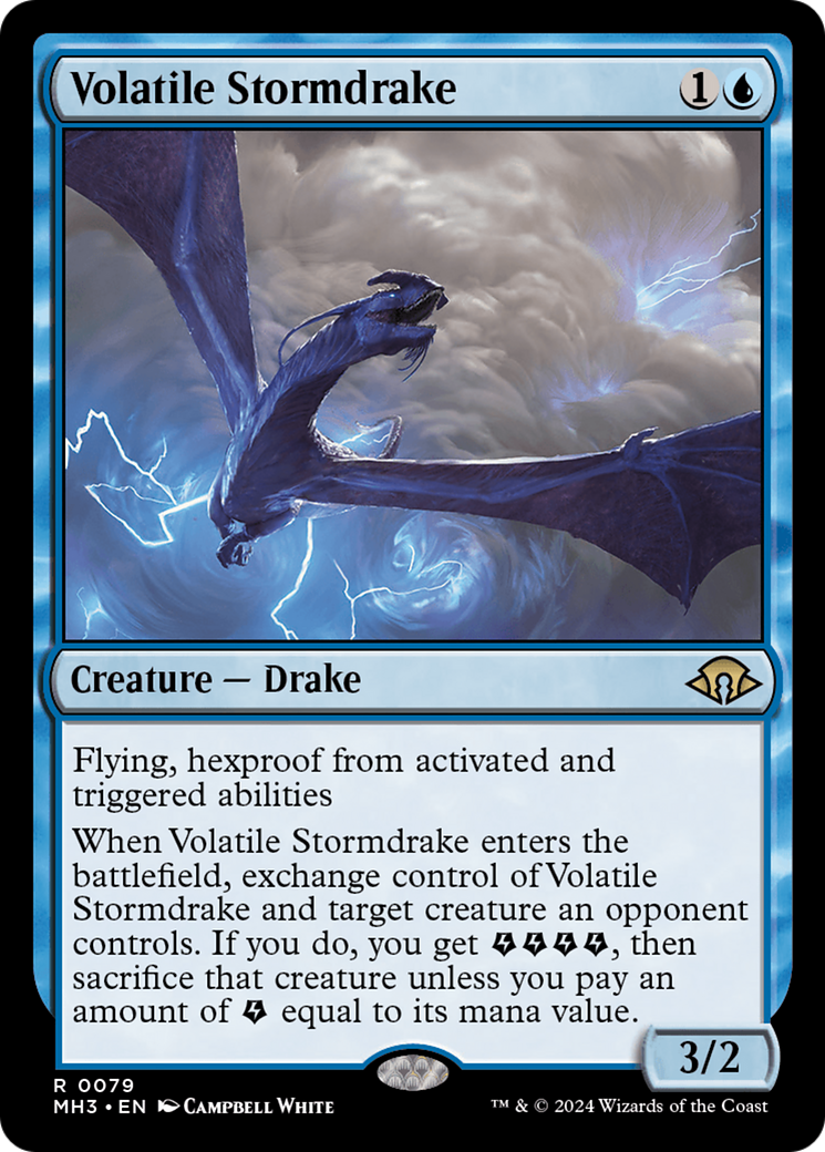 Volatile Stormdrake [Modern Horizons 3] | PLUS EV GAMES 