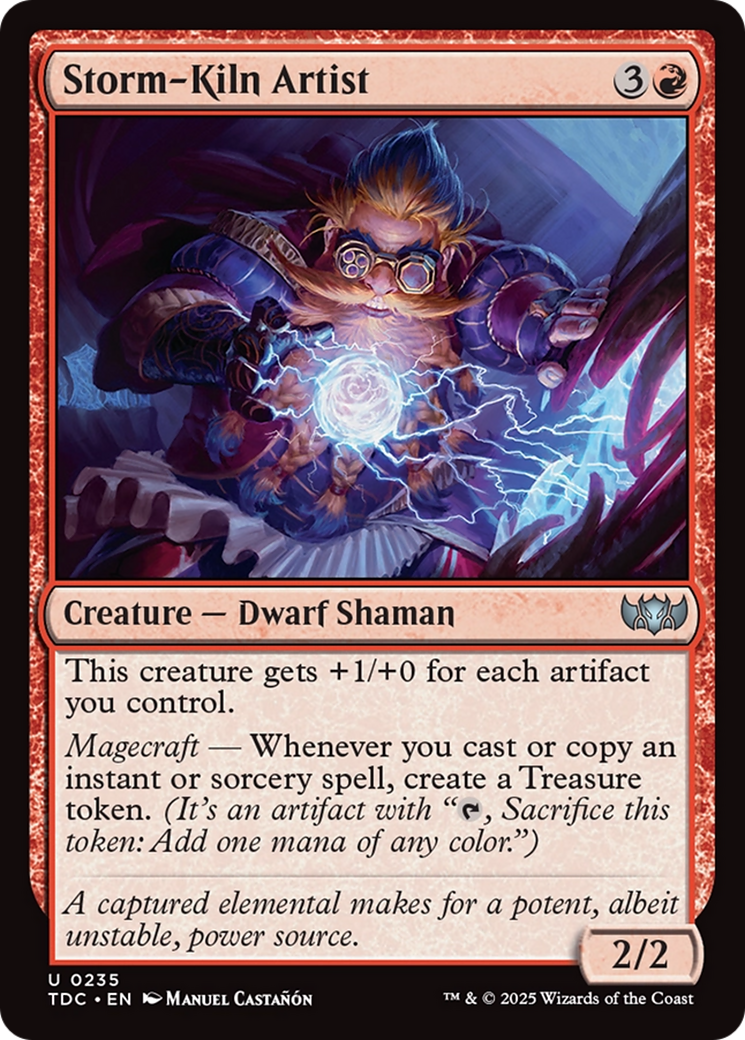 Storm-Kiln Artist [Tarkir: Dragonstorm Commander] | PLUS EV GAMES 