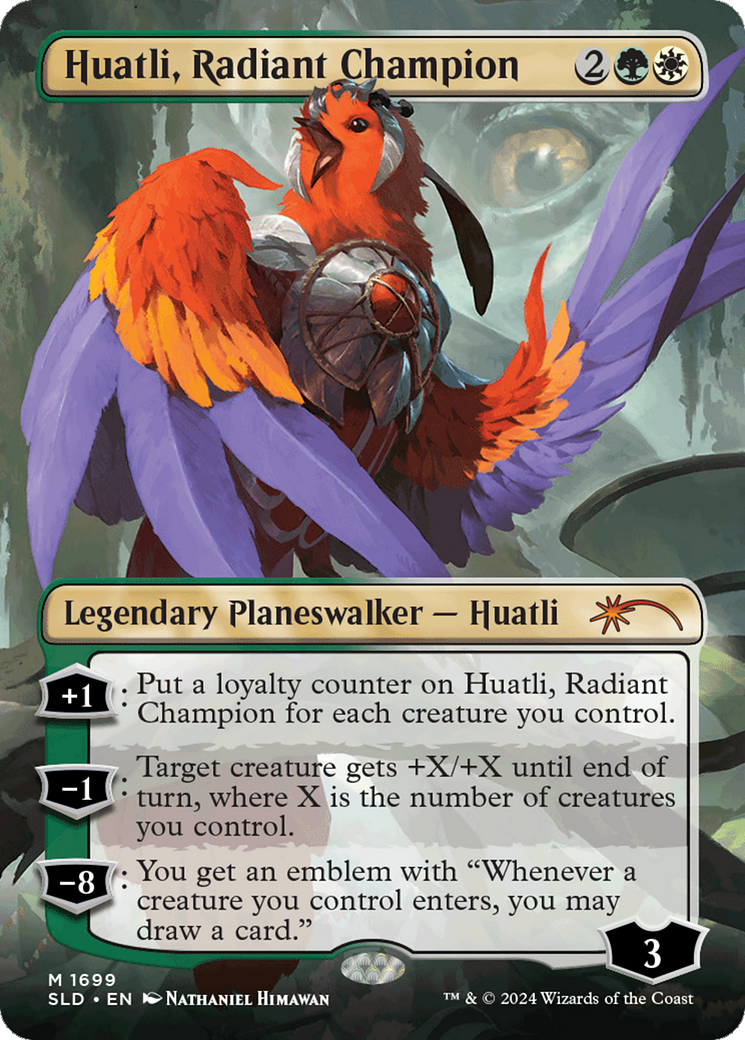 Huatli, Radiant Champion (Rainbow Foil) [Secret Lair Drop Series] | PLUS EV GAMES 