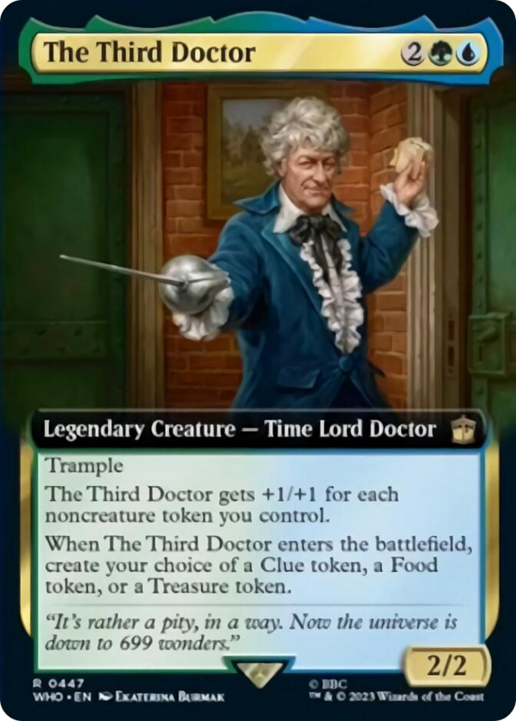 The Third Doctor (Extended Art) [Doctor Who] | PLUS EV GAMES 