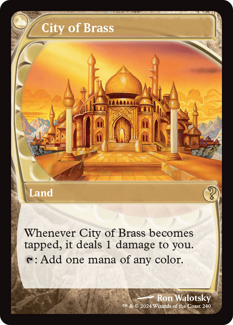 City of Brass (Future Sight) [Mystery Booster 2] | PLUS EV GAMES 