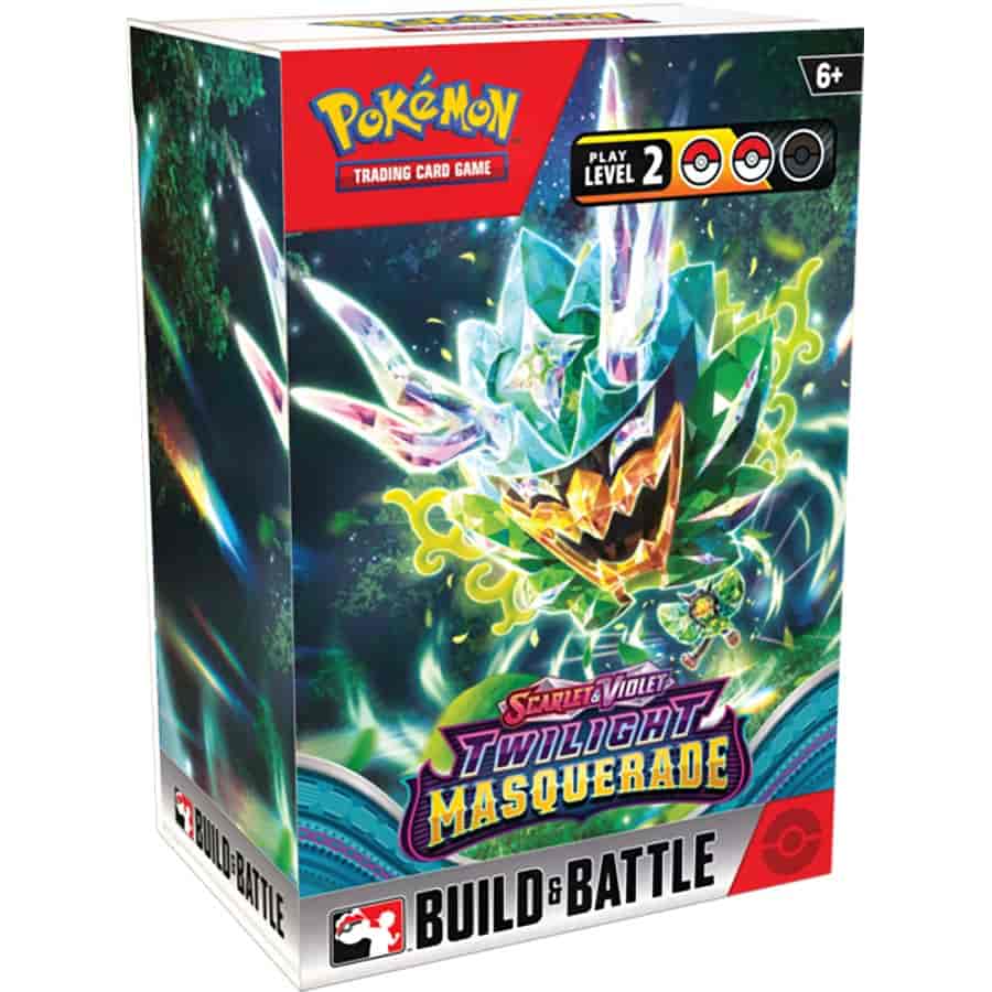 Scarlet & Violet: Twilight Masquerade - Build and Battle Box | PLUS EV GAMES 