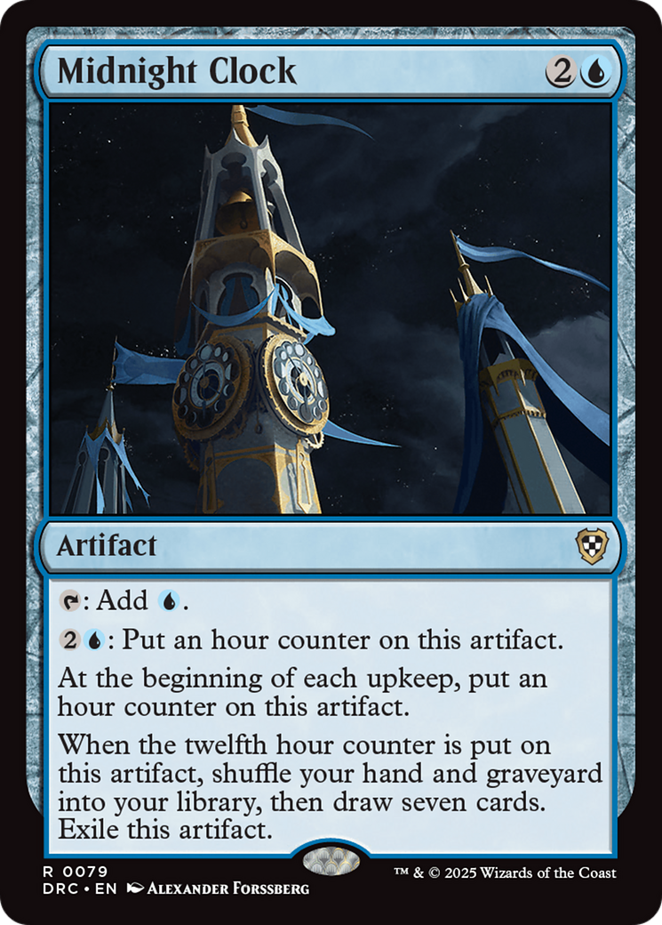 Midnight Clock [Aetherdrift Commander] | PLUS EV GAMES 