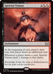 Spiteful Visions [Duskmourn: House of Horror Commander] | PLUS EV GAMES 