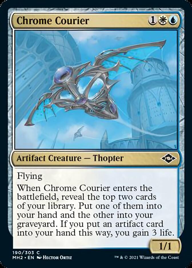 Chrome Courier [Modern Horizons 2] | PLUS EV GAMES 