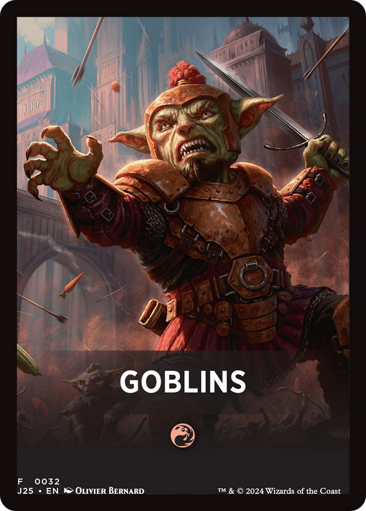 Goblins Theme Card [Foundations Jumpstart Front Cards] | PLUS EV GAMES 