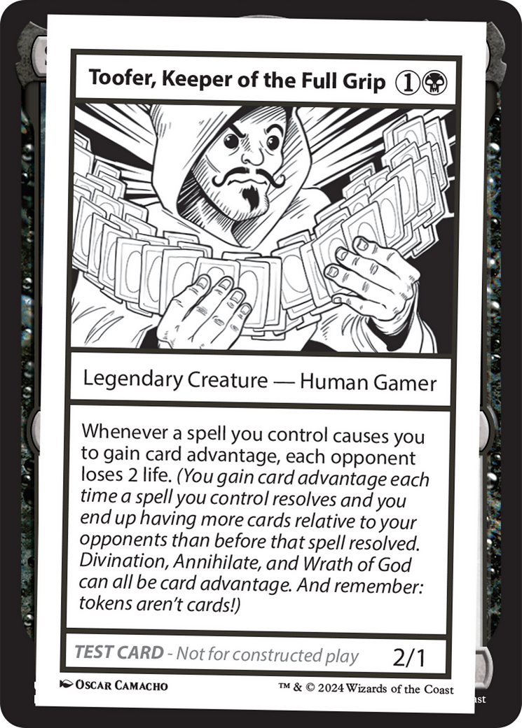 Toofer, Keeper of the Full Grip [Mystery Booster 2 Playtest Cards] | PLUS EV GAMES 