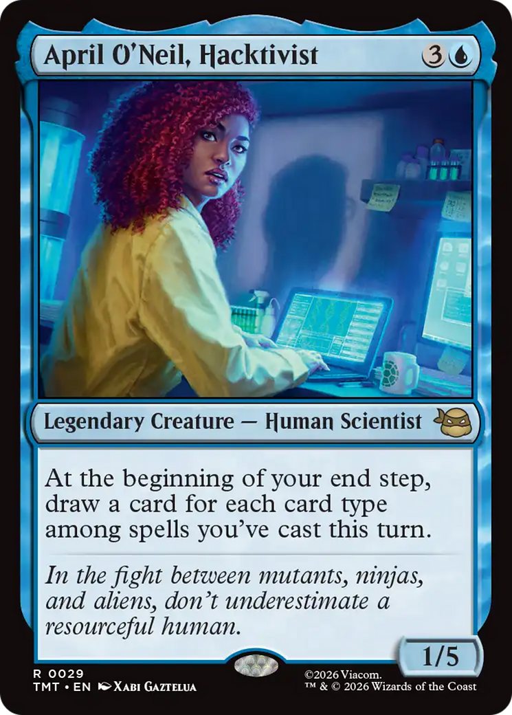 April O'Neil, Hacktivist [Teenage Mutant Ninja Turtles] | PLUS EV GAMES 