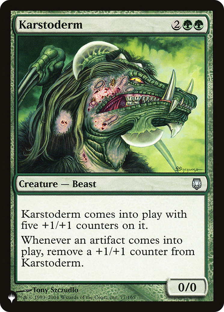 Karstoderm [The List Reprints] | PLUS EV GAMES 