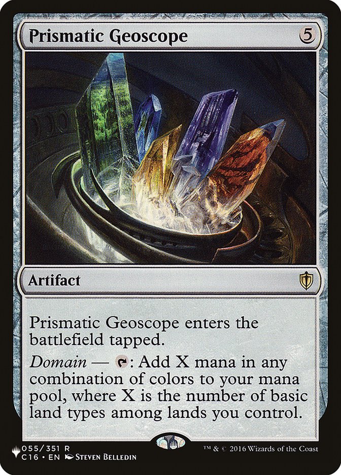 Prismatic Geoscope [The List] | PLUS EV GAMES 