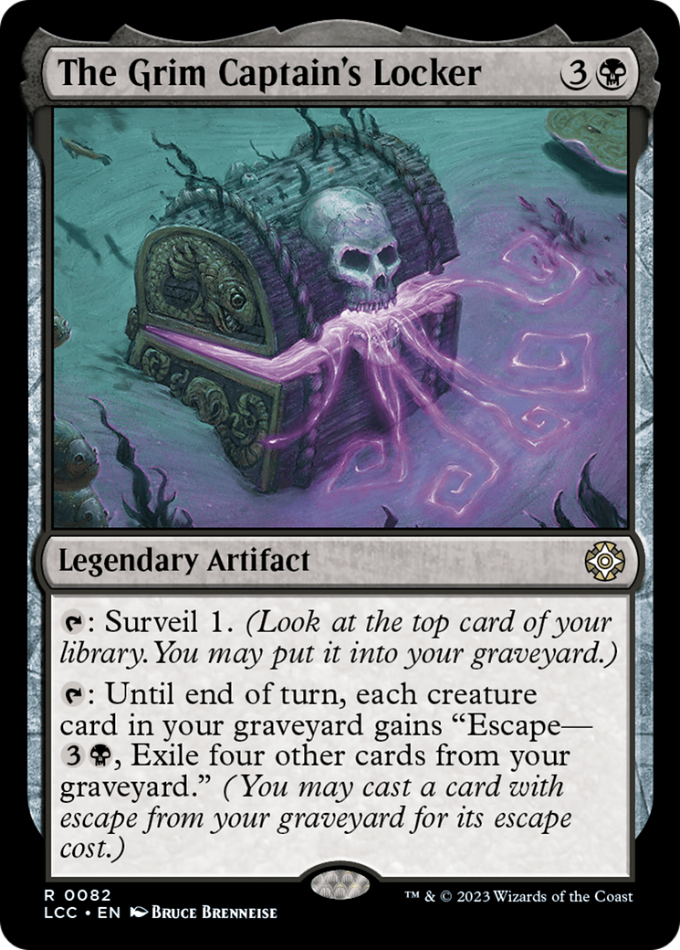 The Grim Captain's Locker [The Lost Caverns of Ixalan Commander] | PLUS EV GAMES 